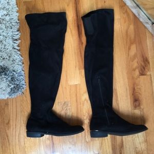 Simply Vera over the knee suede boots - size 7.5